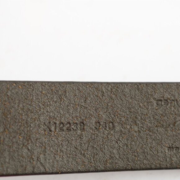 Calvin Klein Mens Belt Size 38 Genuine Leather Tan Khaki Beige Business Casual - Picture 9 of 16